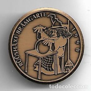Médailles thématiques: ANTIGUA MEDALLA DE MAGIA SUIZA 1990